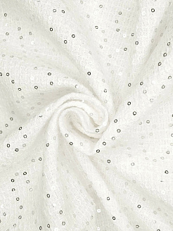 Ткань Твид "Шанель" с пайетками - фото №2